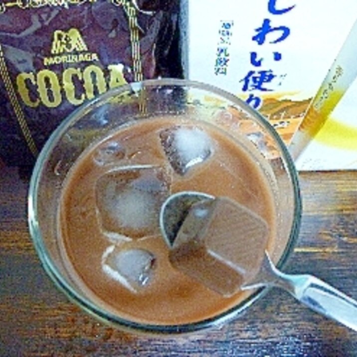 アイス♡生クリームチョコ入コラーゲンミルクココア酒